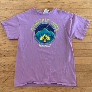 Snow basin Ski Resort Utah Mountain Vibes Camping T-shirt
